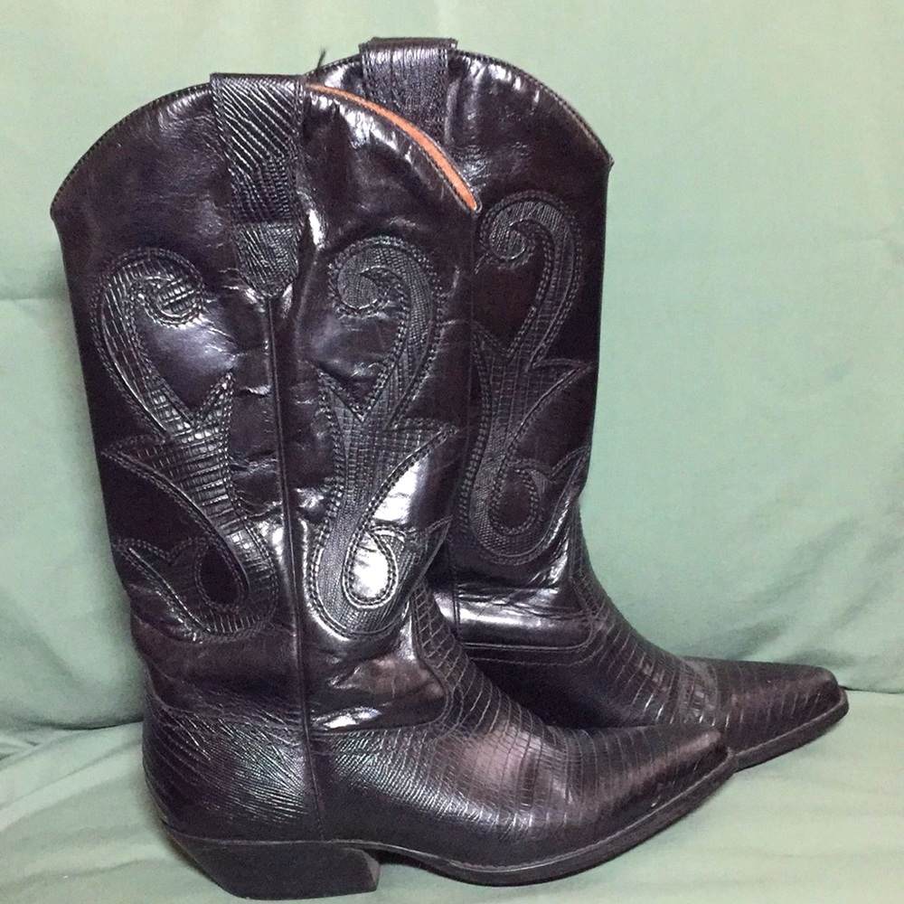 Cowboy boots. Vintage Nine West